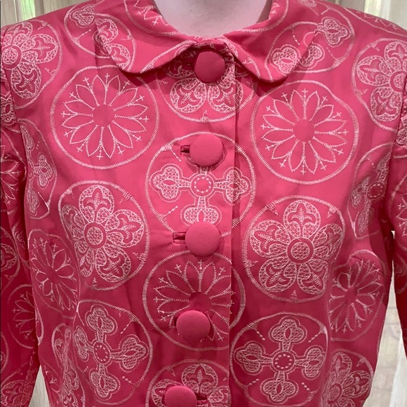 SilkLand Petites Crop Jacket Like New PM VIBRANT!! - Picture 2 of 5